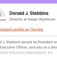STEBBINS DONALD J profile photo