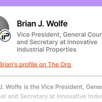 Wolfe Brian J. profile photo